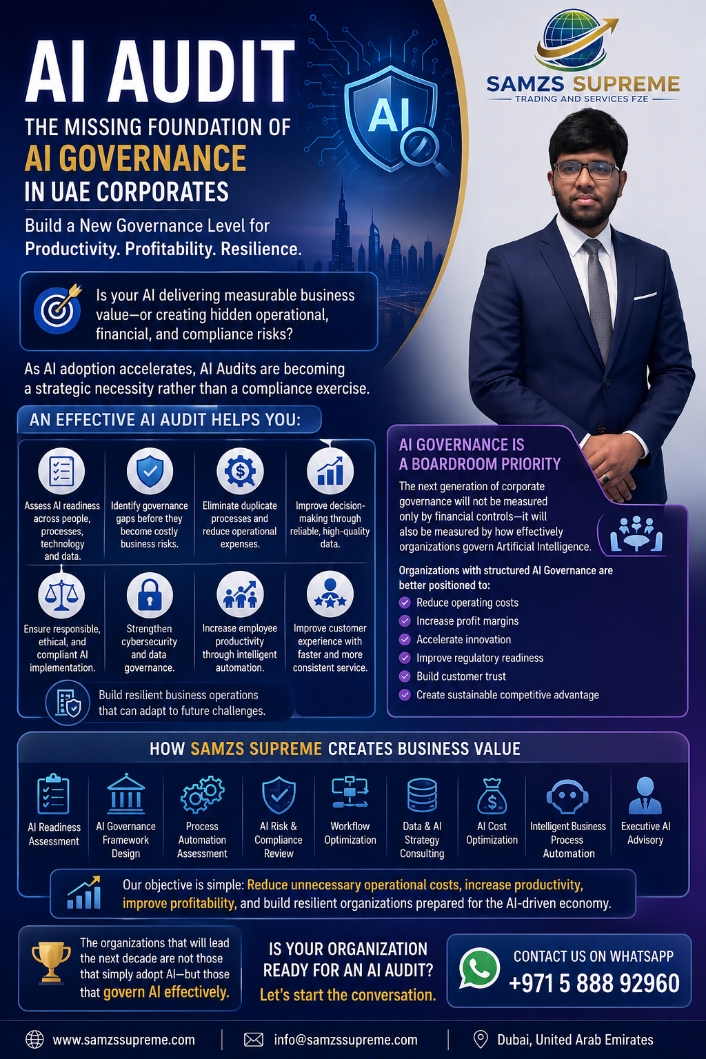 How UAE Organizations Can Reduce Operational Costs, Increase Profit Margins, and Build Future-Ready Enterprises Through AI Governance