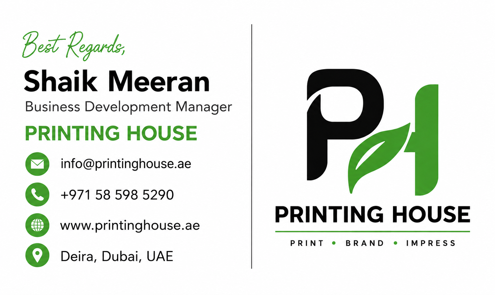 Printing house logo