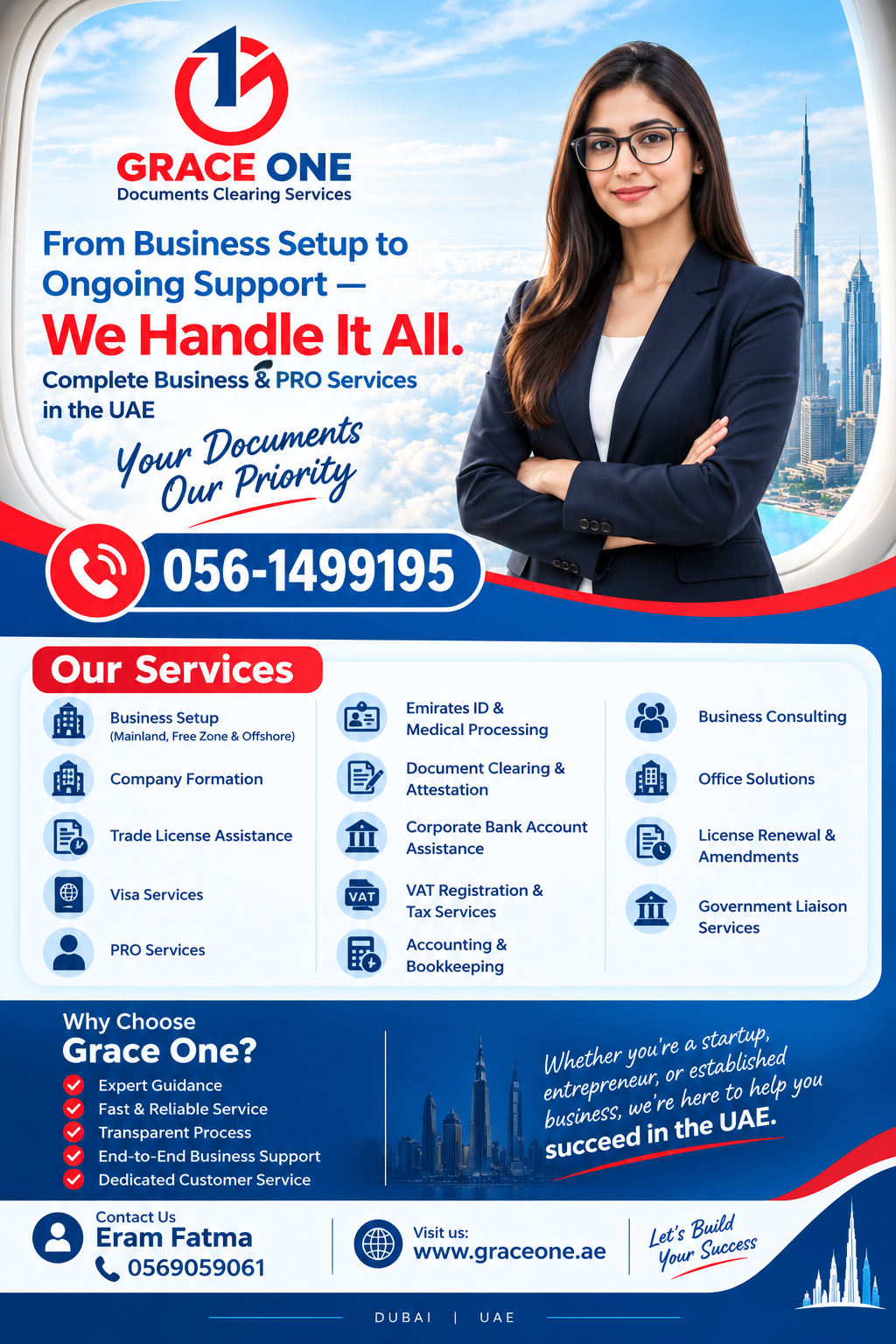 Graceone Document Clearing Services logo